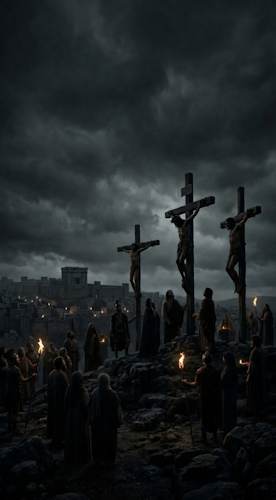 Darkness at the crucifixion