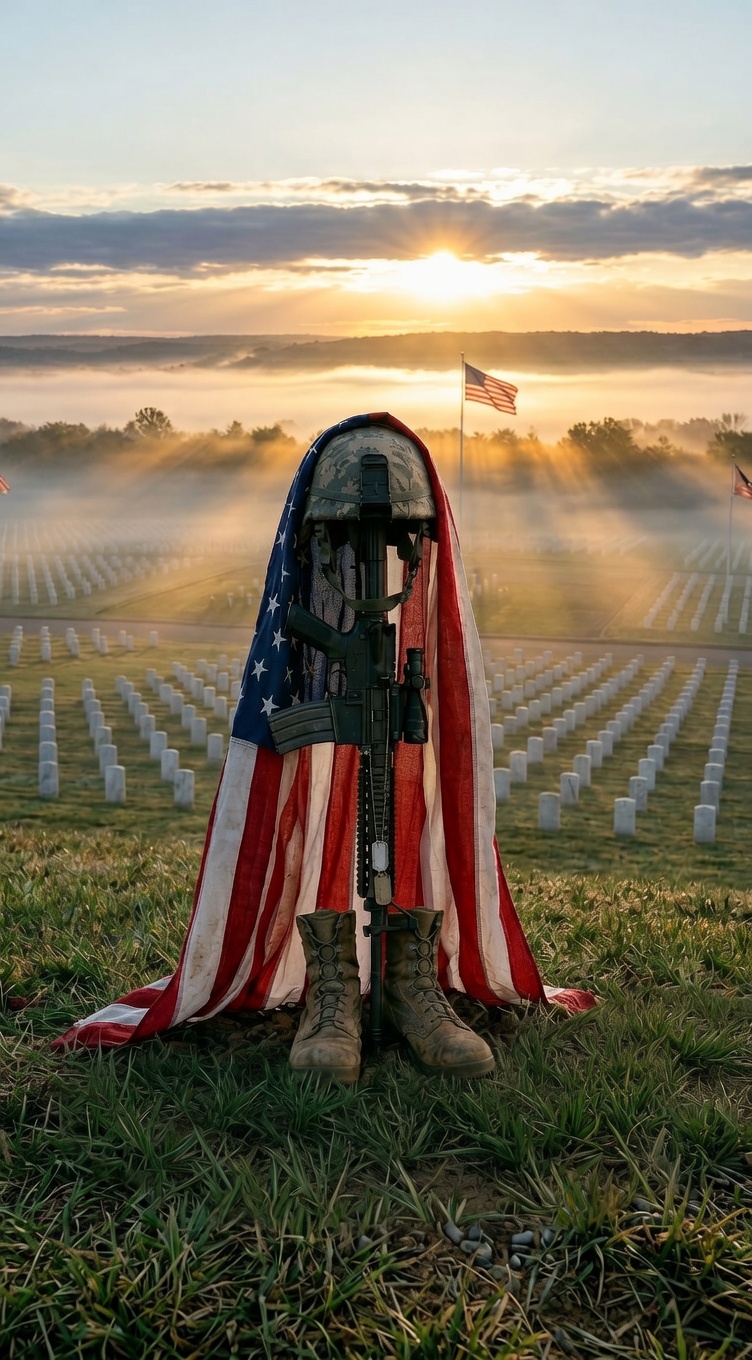 Fallen Soldier Battle Cross