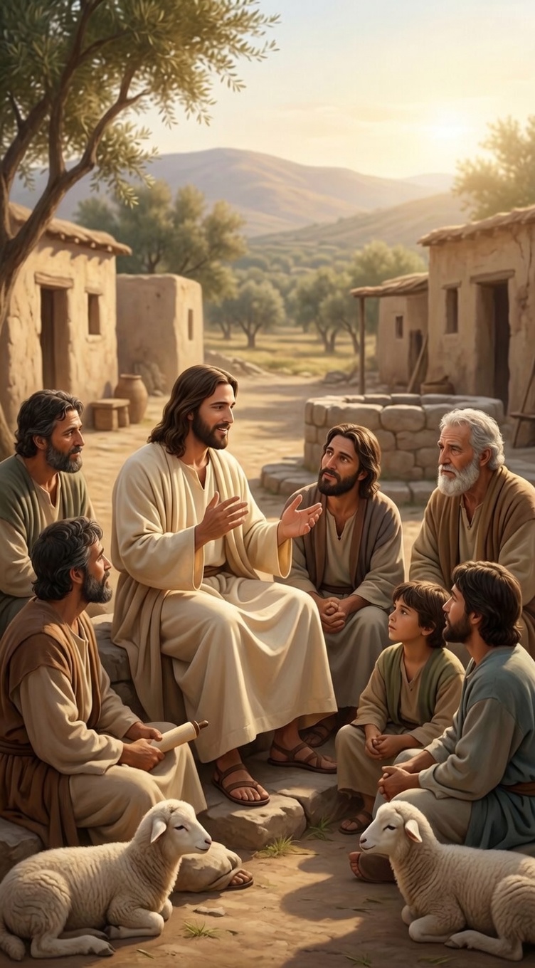 Jesus teaching