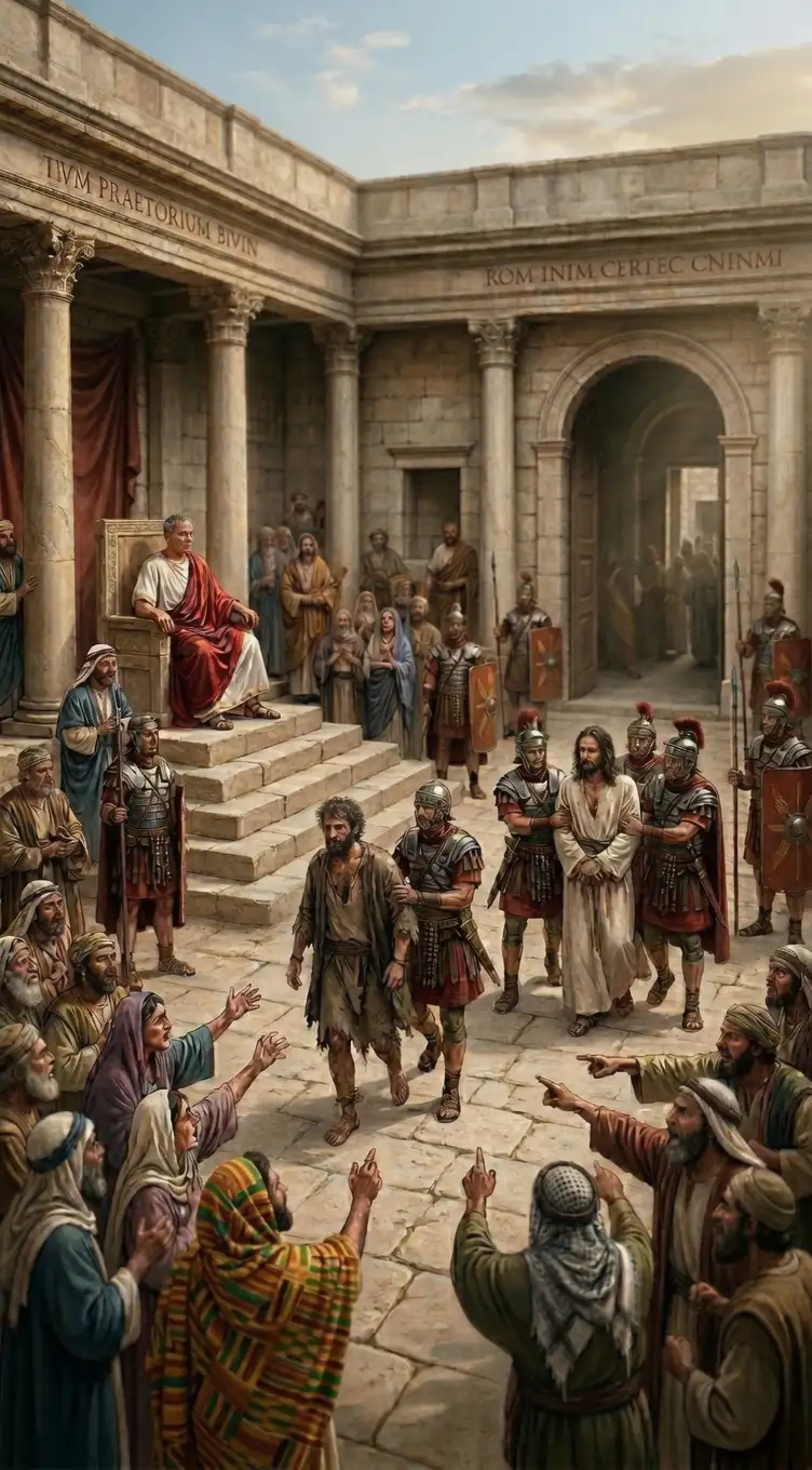 The Two Jesuses at Calvary: How Barabbas Reveals the Heart of the Atonement