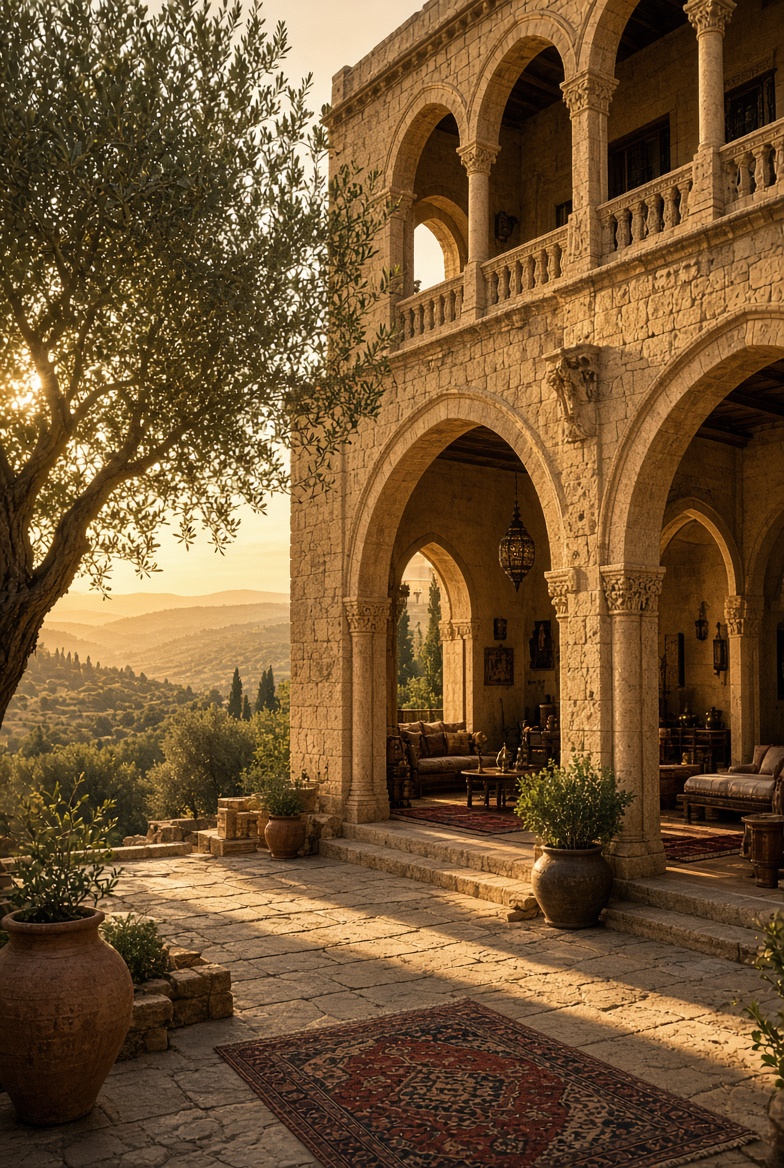 A grand mansion
